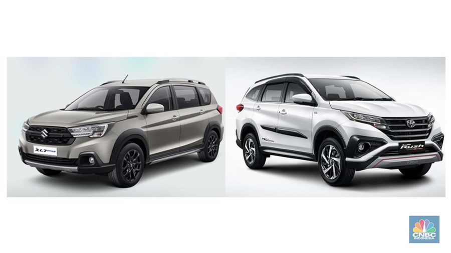 Kolase Suzuki XL7 dan Toyota Rush