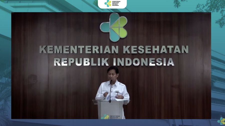 Konferensi Pers Kesiapsiagaan Sektor Kesehatan Menghadapi Masa Libur Natal 2023 dan Tahun Baru 2024. (Tangkapan layar)