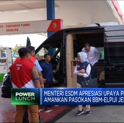 Menteri ESDM Apresiasi Pertamina Jaga Pasokan Jelang Nataru