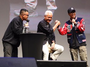 Momen Unik Alam Ganjar Jadi Mystery Guest di Teman Festival Ceria