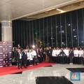 Anies-Imin Datangi Arena Debat, Kompak Pakai Jas Hitam