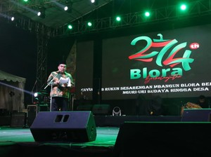 HUT Ke-274 Blora, Bupati Ungkap Capaian Pembangunan di 2023