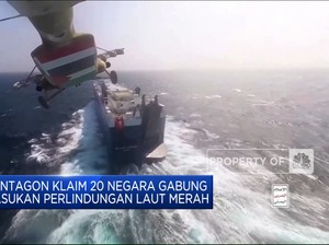 Pentagon Klaim 20 Negara Join Pasukan Perlindungan Laut Merah