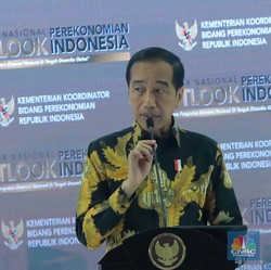 Potret Optimistis Jokowi hingga Sri Mulyani Sambut 2024