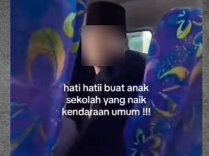 5 Fakta Pria Berpeci Lecehkan Siswi SMK Ciamis di Angkot