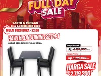 Transmart Diskon Gede-gedean, Meja Makan Cuma Rp 2 Jutaan