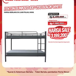 Transmart Jual Tempat Tidur Tingkat Buat Anak Rp 3 Jutaan