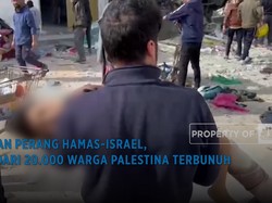 10 Pekan Perang, Lebih Dari 20.000 Warga Palestina Terbunuh