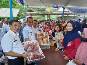 Pemkab Banyuasin Tekan Inflasi Lewat Operasi Pasar Murah