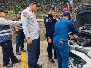 Kondisi Bus-Mobil Wisatawan ke Lembang Dicek, Ini Hasilnya
