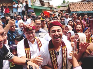Semangati Kader PAN, Raffi-Nagita All Out Ikut Zulhas Kampanye di Lampung