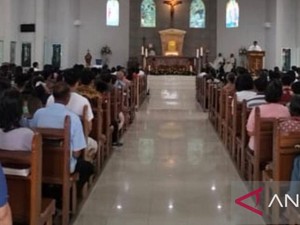 Solidaritas untuk Gaza, Gereja Regina Pacis di Belitung Tiadakan Pohon Natal