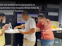 Wow! Ada Diskon Spring Bed Sampai Belasan Juta di Transmart
