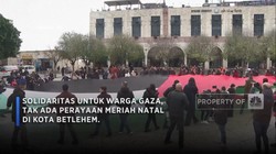 Berduka Untuk Gaza, Perayaan Natal di Betlehem Tak Meriah