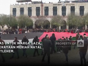 Berduka Untuk Gaza, Perayaan Natal di Betlehem Tak Meriah