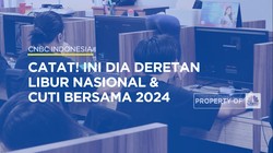Catat! Ini Deretan Libur Nasional dan Cuti Bersama 2024