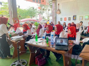 Dorong Peluang Usaha Baru, Emak-emak di Bengkulu Dilatih Bikin Sabun Cuci
