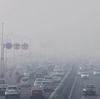 Potret Parahnya Polusi India, Melihat Saja Sulit!