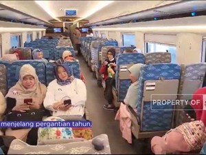 1 Juta Orang Sudah Naik Kereta Cepat