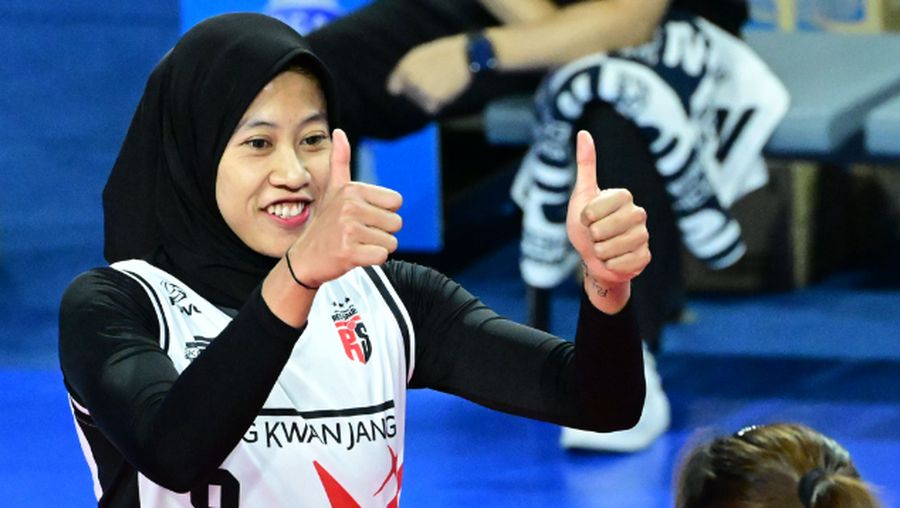 Megawati 'Megatron' Hangestri Pertiwi. (Tangkapan Layar Kovo.co.kr)