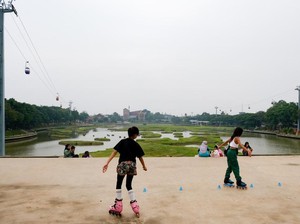 Kunjungi TMII, Libur Nataru Dipastikan Menparekraf Kondusif