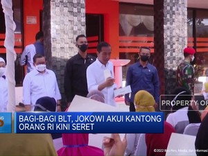Video: Bagi-Bagi BLT, Jokowi Akui Kantong Orang RI Kini Seret