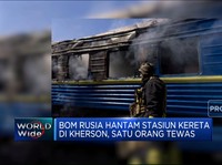 Bom Rusia Hantam Stasiun Kereta Di Kherson, 1 Orang Tewas