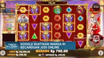 Video: Google Buktikan Warga RI Kecanduan Judi Online