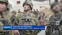 Panglima Militer Israel Beri Warning Baru Soal Perang Gaza