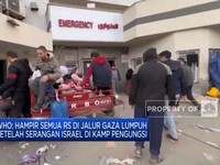 Video: WHO: Hampir Semua RS di Jalur Gaza Lumpuh