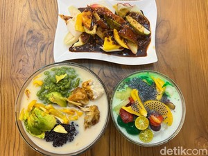Es Kepal Mataram: Manis Segar! Es Kepal Rainbow dan Cendol Durian dari Lombok