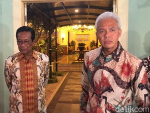 Kala Ganjar Sowan Sultan HB X Minta Doa Restu Nyapres