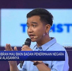 Gibran Mau Bikin Badan Penerimaan Negara, Ini Alasannya