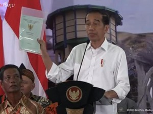 Ada 6 Juta Lahan Masih Belum Bersertifikat, Jokowi: Semoga Tahun Depan Selesai