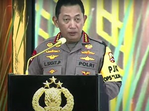 Kapolri: Judi Erat dengan Sepakbola, Presiden Jokowi Minta Terus Diberantas