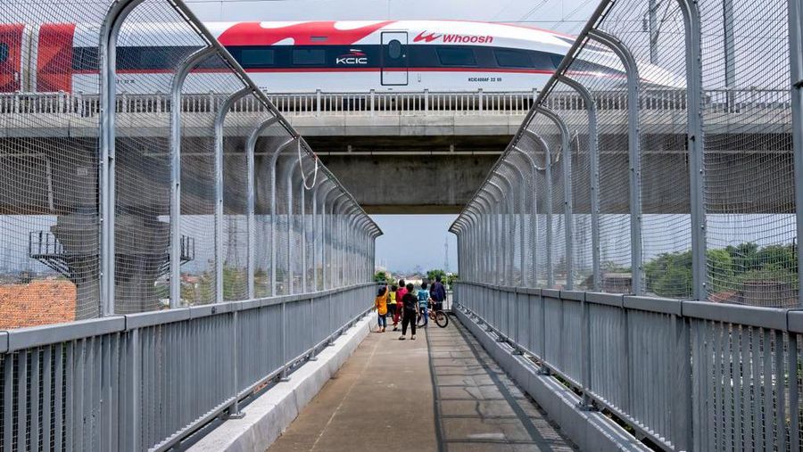 Kereta Cepat Whoosh Jakarta-Bandung. (Dok. KCIC)
