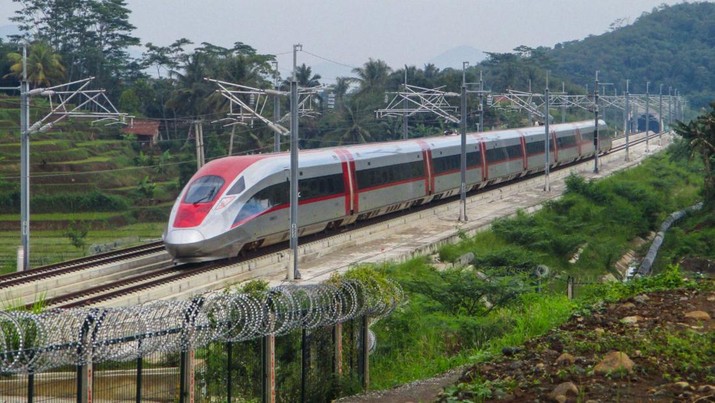 Kereta Cepat Whoosh Jakarta-Bandung. (Dok. KCIC)