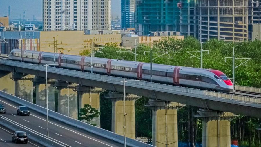 Kereta Cepat Whoosh Jakarta-Bandung. (Dok. KCIC)