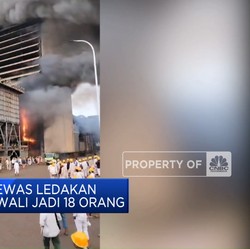 Video: Korban Tewas Ledakan Smelter Morowali Jadi 18 orang