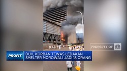 Video: Korban Tewas Ledakan Smelter Morowali Jadi 18 orang
