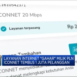 Layanan Internet Milik PLN, ICONNET Tembus 1 Juta Pelanggan