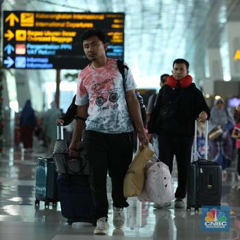 Potret Terbaru Bandara Soekarno-Hatta Pasca Libur Natal
