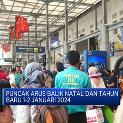 Video: Puncak Arus Balik Nataru Bakal Terjadi di Tanggal Ini