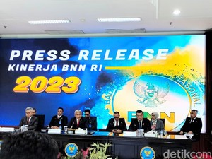 BNN Ungkap 37 Sindikat Narkoba hingga 21 Kasus TPPU Sepanjang 2023