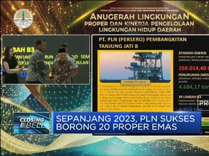  Cetak Sejarah, PLN Borong 20 Proper Emas di 2023