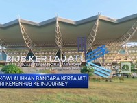 Jokowi Alihkan Bandara Kertajati dari Kemenhub ke Injourney