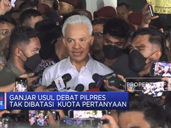 Video:Ganjar Usul Debat Pilpres Tak Dibatasi Kuota Pertanyaan