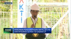 Jokowi Resmikan Operasi BTS 4G BAKTI & Integrasi Satria-1 3T