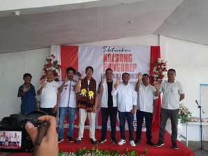 Kaesang Titip Gibran ke Relawan di Ende: Semoga Bisa Menang 1 Putaran