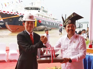 Amankan Kekayaan Laut RI, KKP Tambah 2 Kapal Baru Buatan Dalam Negeri